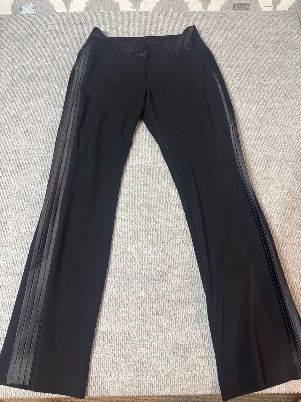 Cashe Black Tuxedo Pants Womens Sz 8